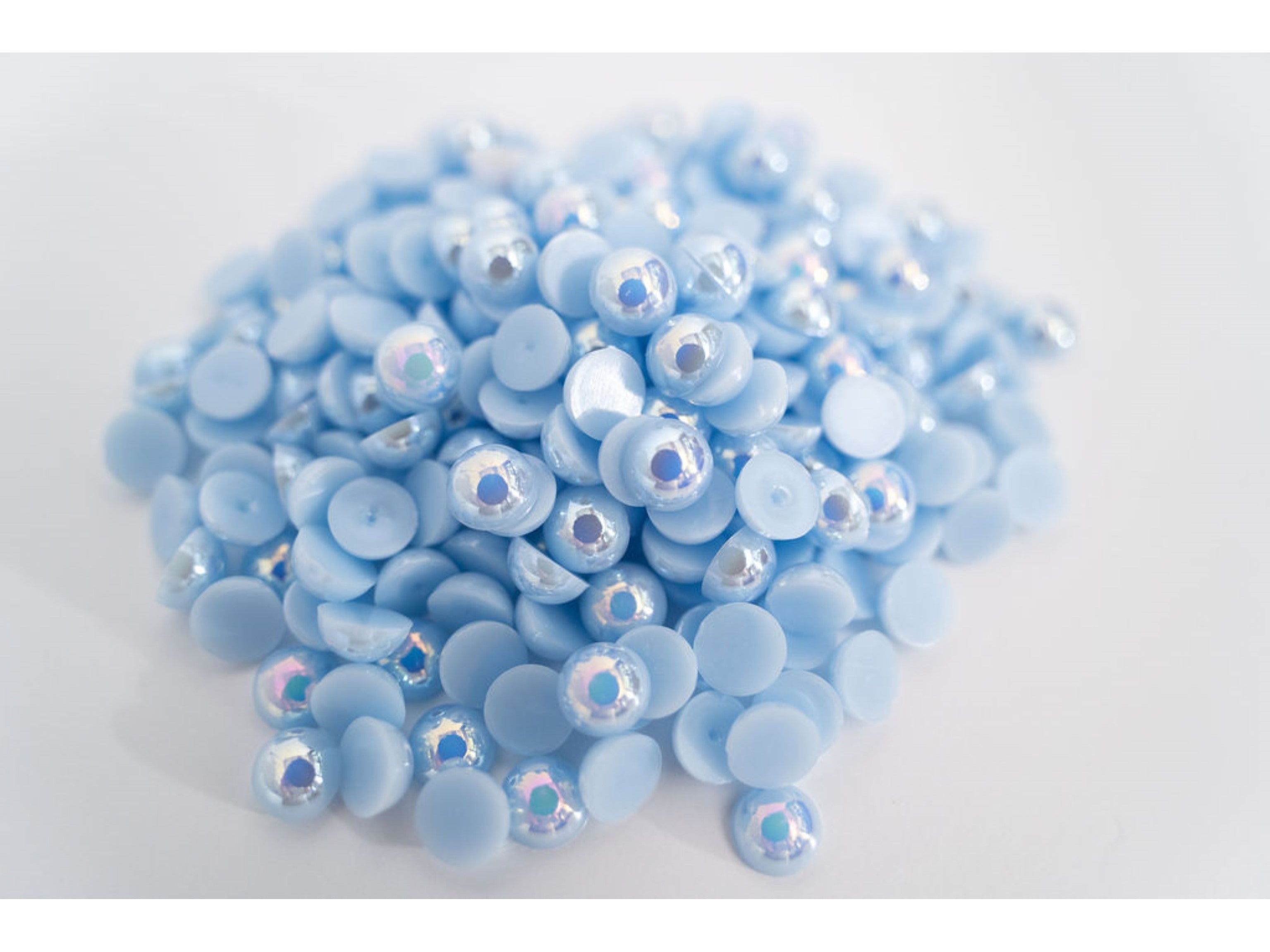 Sapphire Blue Flatback Pearl – DecoMuse Boutique