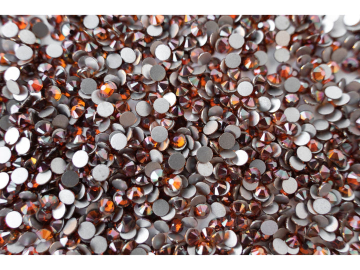 Burgundy Rhinestones