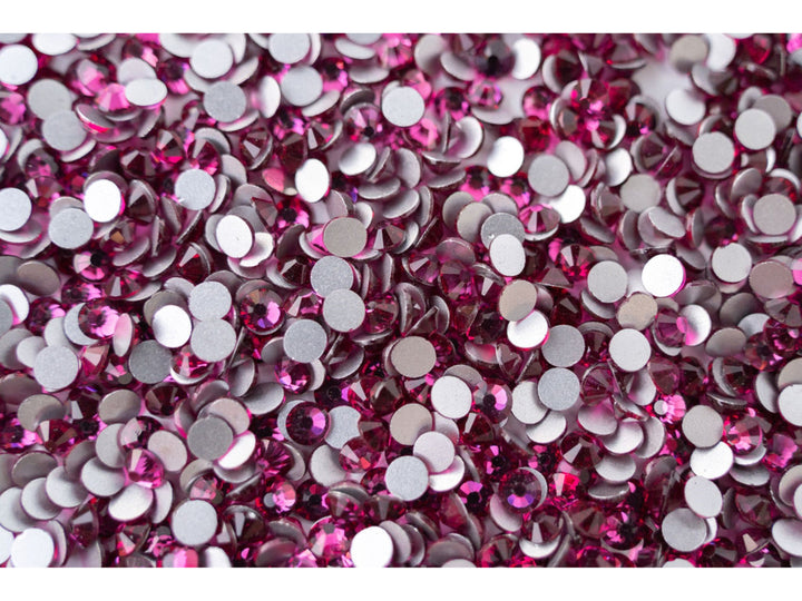 Fuschia Rhinestones