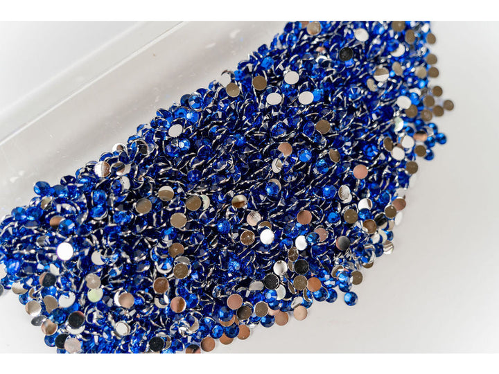 Sapphire Blue Resin Rhinestones