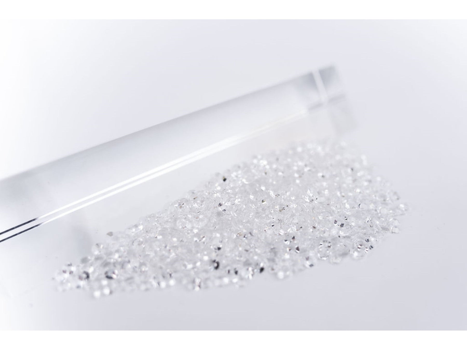 Flat back, Dance With Me™ crystal rhinestone, crystal clear, foil back,  1.9-2.1mm rose, SS6. Sold per pkg of 144 (1 gross). - Fire Mountain Gems  and Beads
