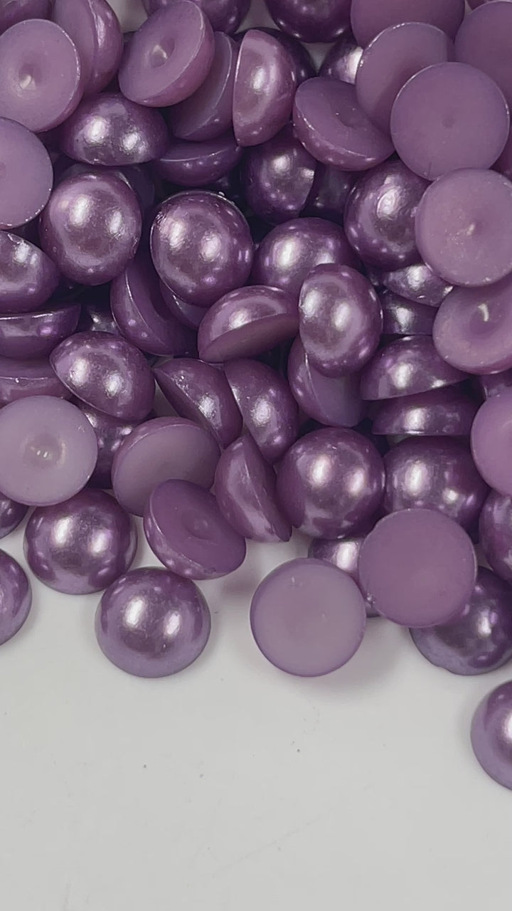 Purple Flatback Pearl