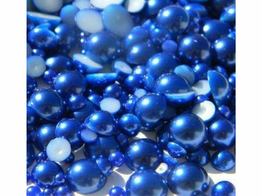 Sapphire Blue Flatback Pearl – DecoMuse Boutique