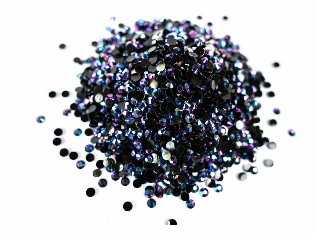 Purple AB Jelly Resin Rhinestones