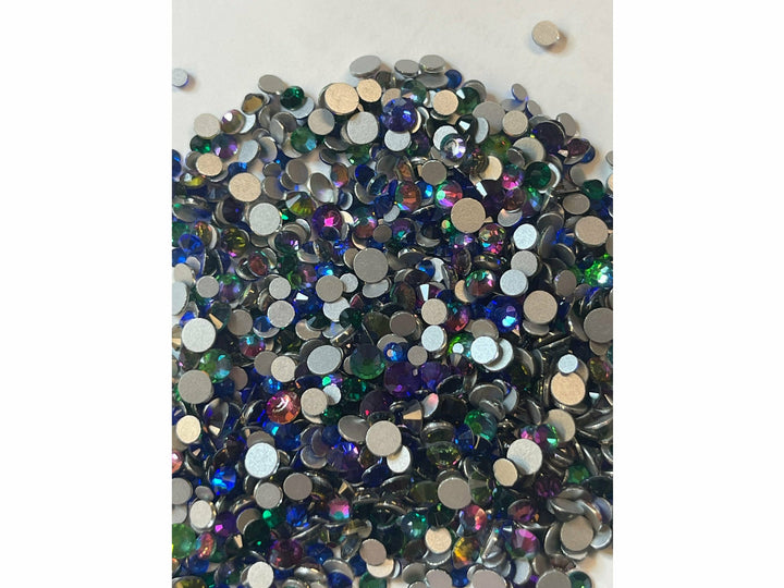 Dragon Fire Glass Rhinestone Mix