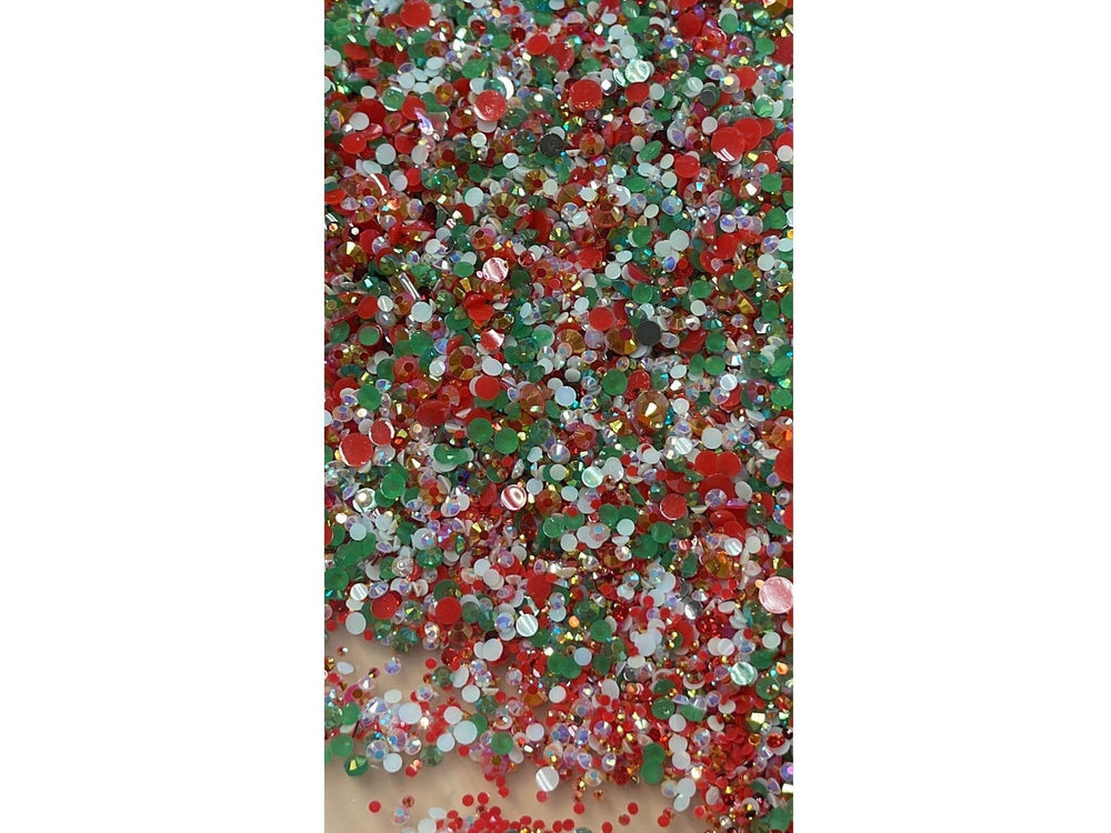 Merry Mix; Resin Rhinestones SEASONAL