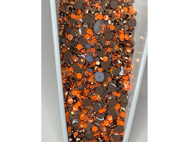 Peanut Buttercup Mix; Pearl and Resin Rhinestones