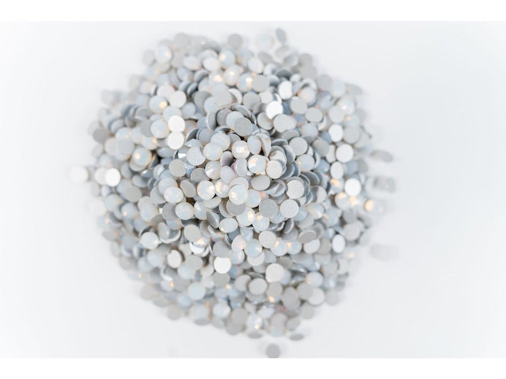 White Opal Rhinestones