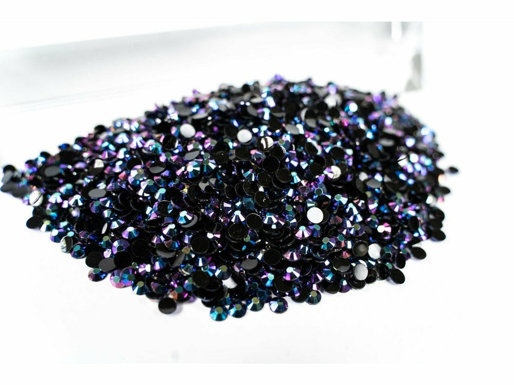 Purple AB Jelly Resin Rhinestones
