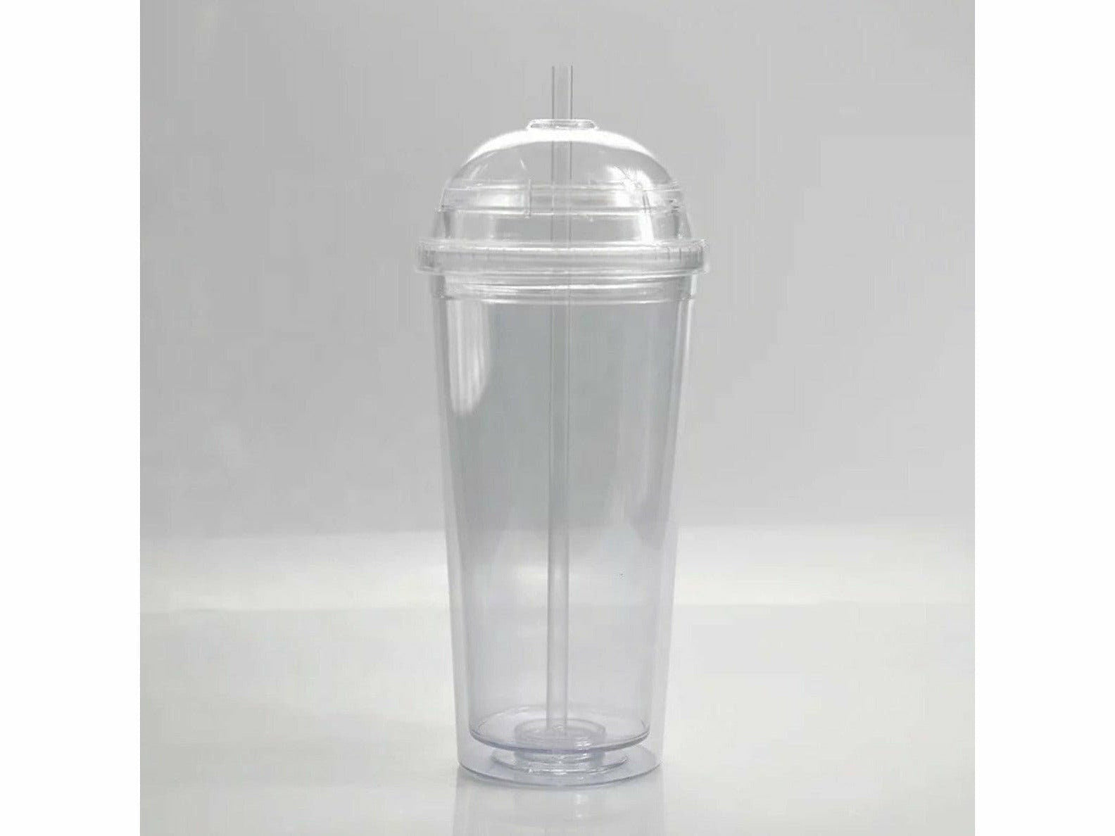 Glass Tumbler With Dome Glass Lid – KactuzKreations