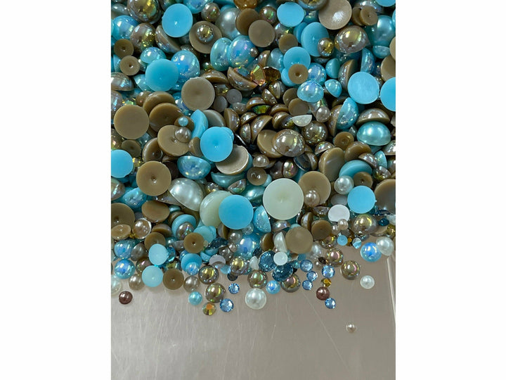 Morrocan Pearls and Rhinestone Mix