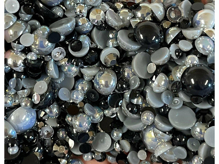 Mystic Mixed Pearl and Rhinestone Mix