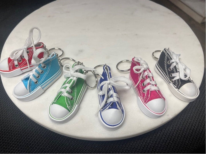 Canvas Sneaker Mini Keychain