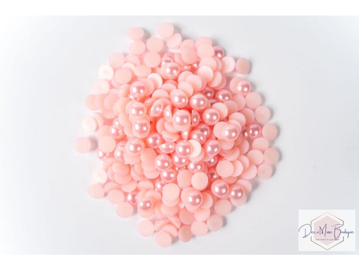 Light Pink Flatback Pearl