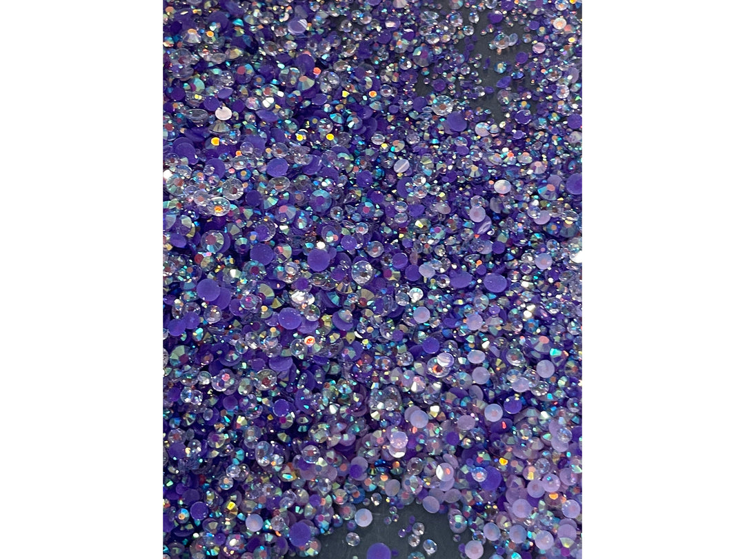 Monochrome Purple Jelly Resin Mix