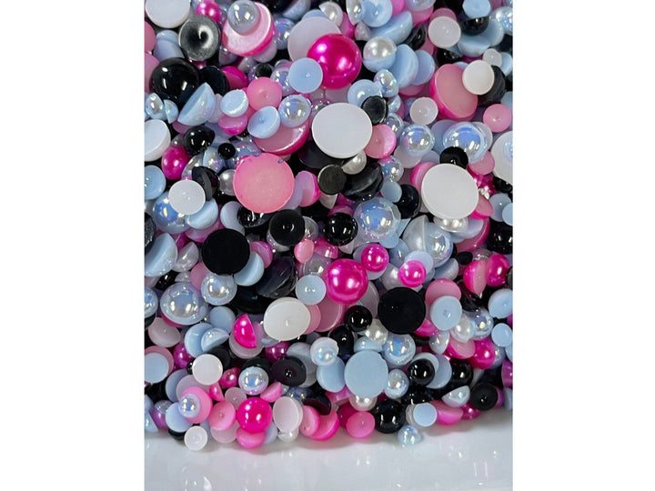 Oopsy Mix; Pearl and Resin Rhinestones