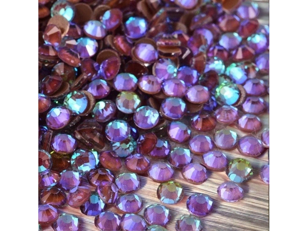 Luminous Coffee AB Glass Rhinestones